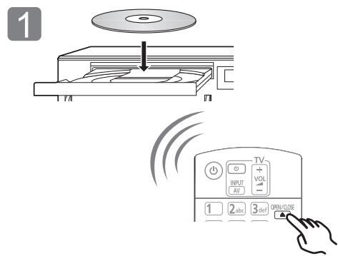 PANASONIC DMP-UB700EG - STEP 4 : Playing a disc - 1