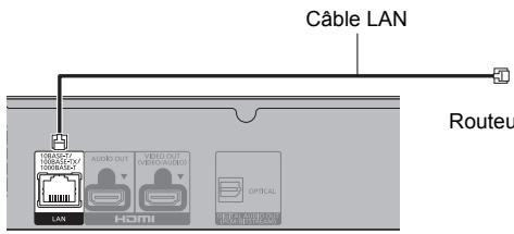 PANASONIC DMP-UB700EG - Cable de connexion LAN - 1