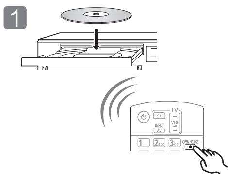 PANASONIC DMP-UB700EG - KROK: Přehrávání disku - 1