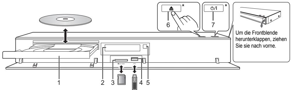 PANASONIC DMP-UB704EG - Vorderseite - 1