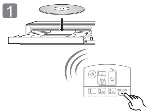 PANASONIC DMPUB300EG - STEG 4 : Att spela en skiva - 1