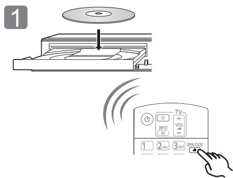 PANASONIC DMPUB300EG - LÉPÉS: Lemez lejátszása - 1