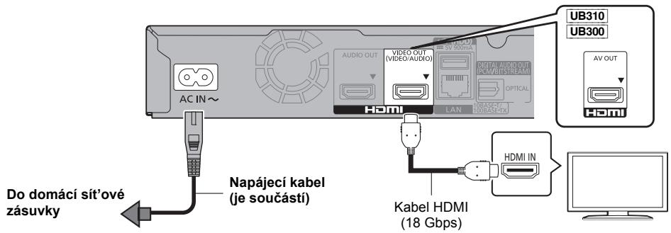 PANASONIC DMPUB400EG - KROK: Pripojeník TV - 1