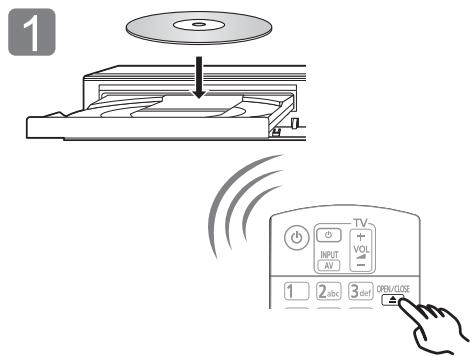 PANASONIC DMPUB400EG - STEP 4 : Playing a disc - 1