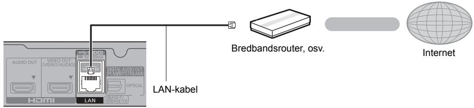 PANASONIC DMPUB400EG - LAN-kabelanslutting - 1