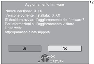 PANASONIC DMPUB400EG - Aggiornamento del firmware - 1