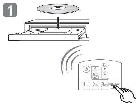 PANASONIC DMPUB400EG - KROK 4 : Odtwarzanie płyty - 1