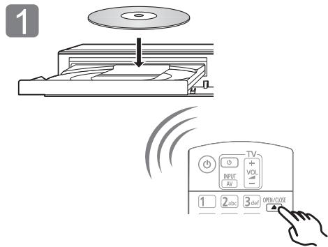 PANASONIC DMPUB400EG - STEG 4 : Att spel a en skiva - 1