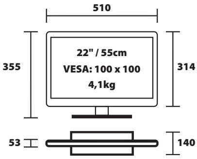 SHARP LC-49CFE4041E - Technical specification | Dane techniczné | Technické udaje | Technické udaje | Múszaki jellemzők | Specificaţii tehnice | Texnuečné cněuzhukacnì | Tehnicke specifikacije | Tehnicke specifikacije | Tehnicne specifikacije | Těxvníkéç προδιαγραφέç - 1