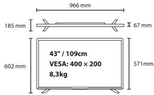 SHARP LC-49CUF8462ES, LC-55CUF8462ES - MHL - 19