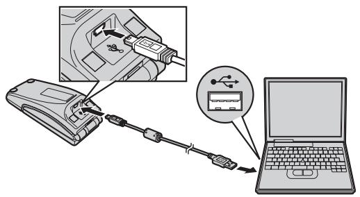 PANASONIC KX-TS710 - Instalación (para connectarse a una computadora) - 1