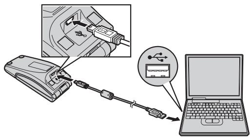 PANASONIC KX-TS710 - Installation (Connecting to a computer) - 1