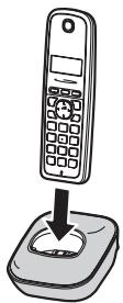 PANASONIC KX-TG1611FR - Charge de la batterie - 1