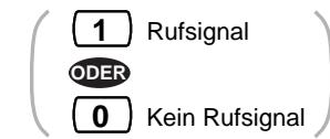PANASONIC KXTD1232G - Einstellen des Rufsignals eines parallel angeschlossenen Telefons (Parallelruf) - 6