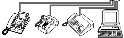 PANASONIC KXTD1232G - Telephone - 1