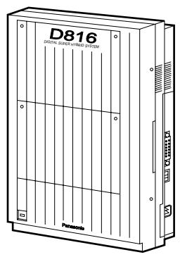 PANASONIC KXTD816GE - Anlagenkapazität - 2