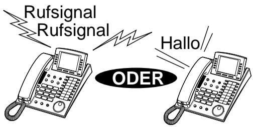 PANASONIC KXTD816GE - Wechsel des Rufmodus (Wahl zwischen Tonruf und Sprachruf) - 1