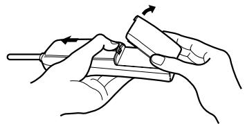 PANASONIC KXTD816GE - Auswechseln des Akkus - 2