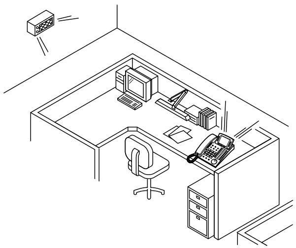 PANASONIC KXTD816GE - Gruppendurchsage: - 1