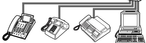 PANASONIC KXTD816GE - Telephone - 1