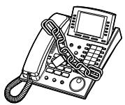 PANASONIC KXTD816GE - Sperren Ihres Telefons gegen Benutzung durch andere Personen (Elektronisches Sperrschloss) - 1