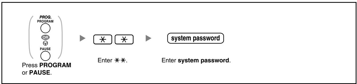 PANASONIC KXTDA200E - Procedure - 1