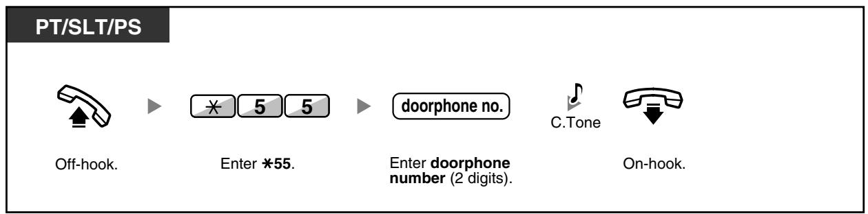 PANASONIC KXTDA200E - From a specified extension - 1