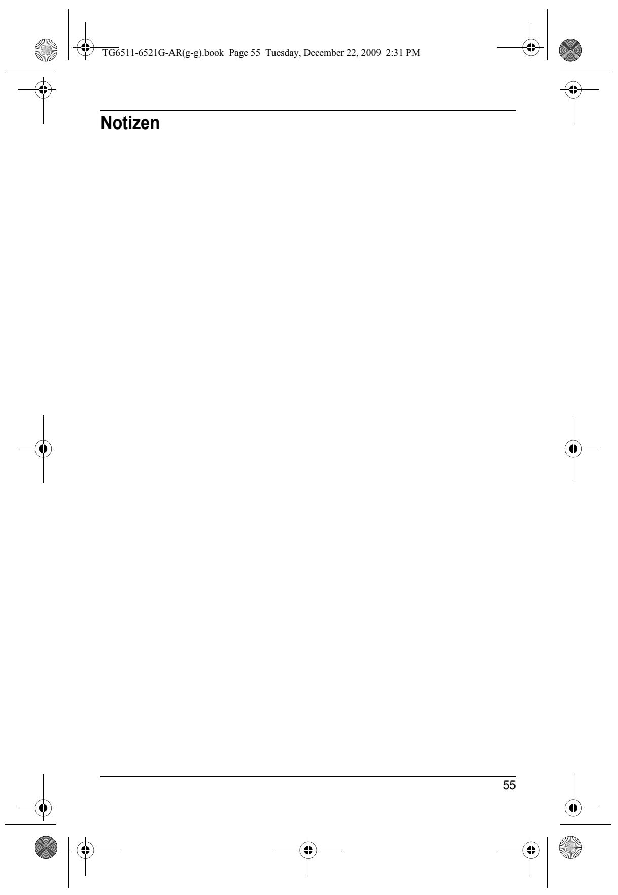PANASONIC KXTG6522G - Index - 2