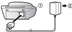 PANASONIC KXTGDA30EX - Baglantilar - 1
