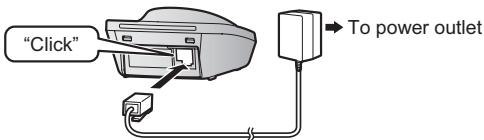PANASONIC KX-TGA785EXB - Setting up - 1
