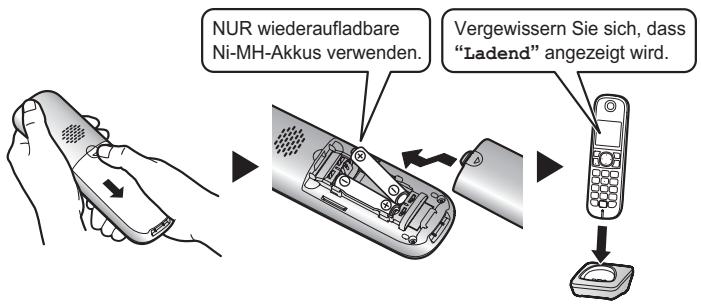 PANASONIC KX-TGA785EXB - Für ca. 7 Stunden aufladen. - 1