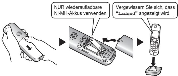 PANASONIC KX-TGA785EXR - Für ca. 7 Stunden aufladen. - 1