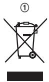 PANASONIC KX-TGA855EXR - Information for Users on Collection and Disposal of Old Equipment and used Batteries - 1