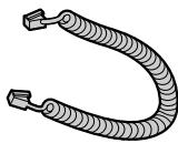 PANASONIC KX-TS100EXW - Accessories (included) - 3