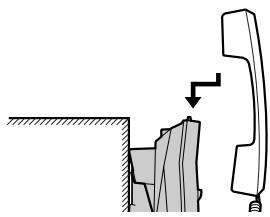 PANASONIC KX-TS100EXW - Wall Mounting - 4