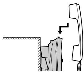 PANASONIC KX-TS100EXW - Installation murale - 4