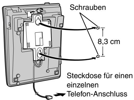 PANASONIC KX-TS100EXW - Wandmontage - 3