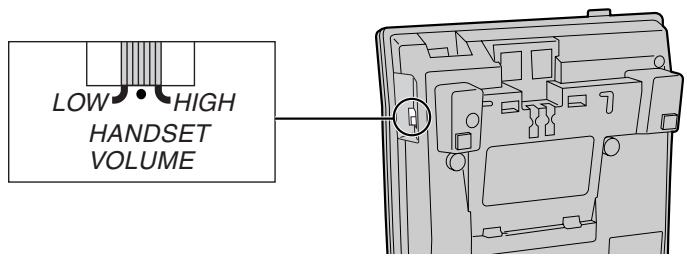 PANASONIC KX-TS100EXW - Lautstärkeeinstellung - 1