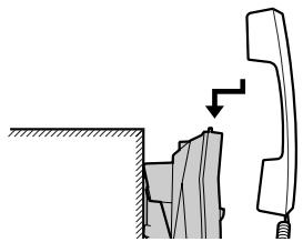 PANASONIC KX-TS100EXW - Wandmontage - 4