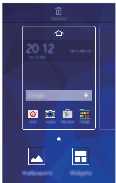 SAMSUNG GALAXY TREND 2 LITE 3G 4 POUCES - SM-G318H - Options de l'écran d'accueil - 2