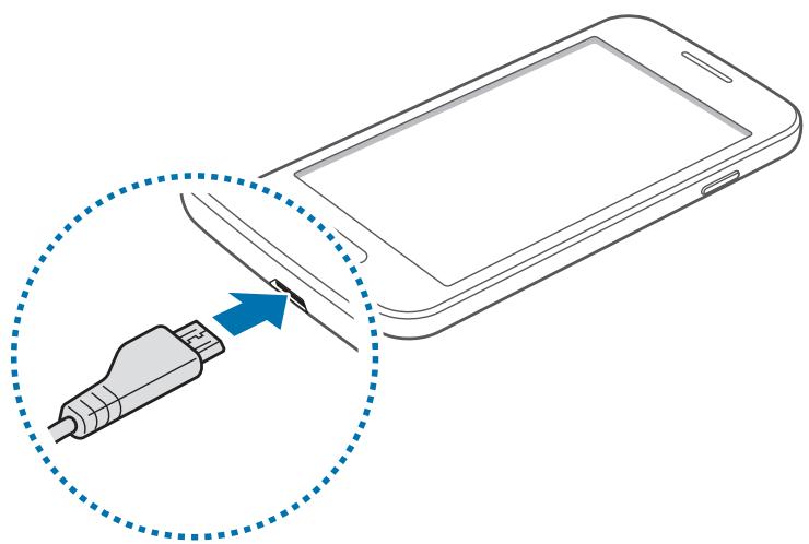 SAMSUNG GALAXY TREND 2 LITE 3G 4 POUCES - SM-G318H - Charger la batterie - 3
