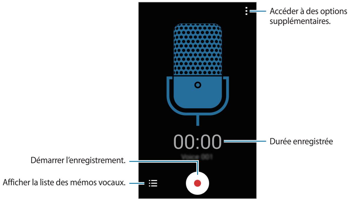 SAMSUNG GALAXY TREND 2 LITE 3G 4 POUCES - SM-G318H - Enregisterr des mémos vocaux - 1