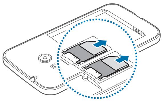 SAMSUNG GALAXY TREND 2 LITE 3G 4 POUCES - SM-G318H - Retirer la carte SIM ou USIM et la batterie - 2