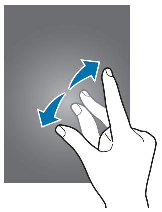 SAMSUNG GALAXY TREND 2 LITE 3G 4 POUCES - SM-G318H - Écarter et rapprocher les doigts - 1