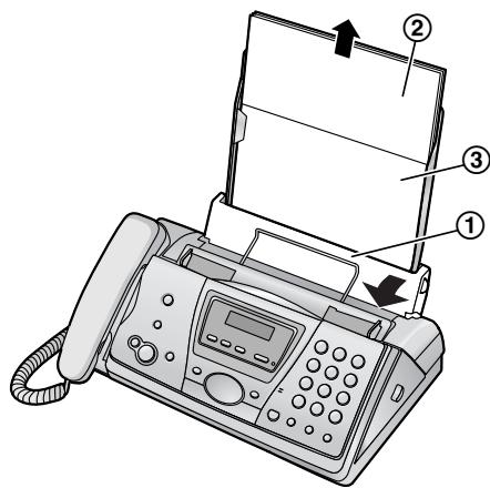 PANASONIC KX-FC241SL - BOURRAGE PAPIER - 1
