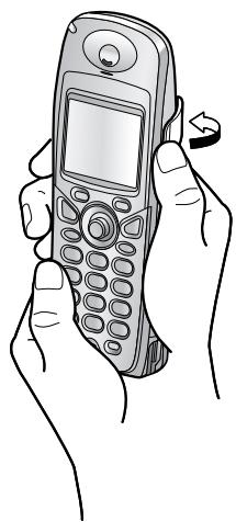 PANASONIC KX-FC241SL - Démontage du clip ceinture - 1