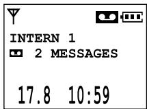 PANASONIC KX-FC241SL - Ecoute de messages enregistrés - 1