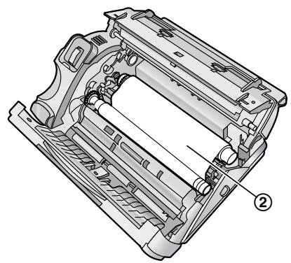 PANASONIC KX-FC241SL - Installation du film d'encre - 6