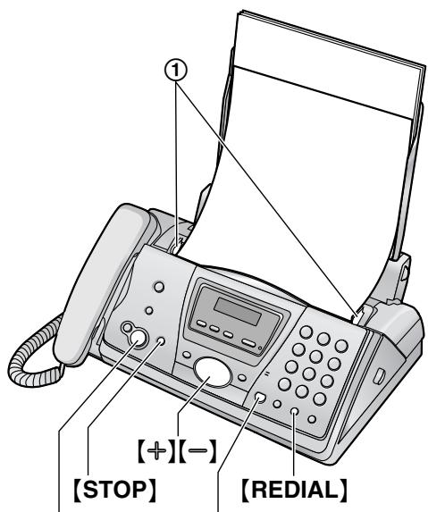 PANASONIC KX-FC241SL - Envoi d'une télécopie manuellement - 1