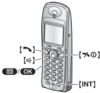 PANASONIC KX-FC241SL - Réglage du volume du combiné sans fil - 1
